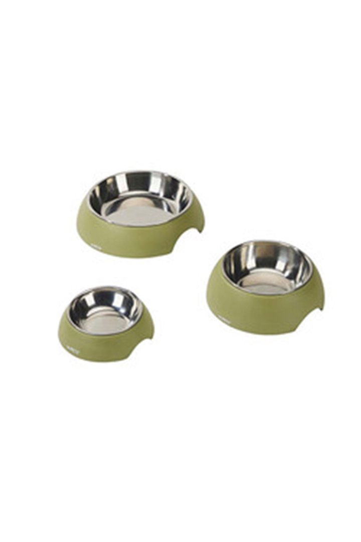 M-Pets Mama ve Su Kabı Eco Bamboo Yeşil 600 Ml görsel 3