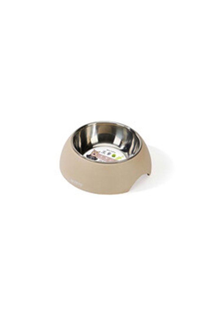 M-Pets Mama ve Su Kabı Bej Eco Bamboo 600 Ml görsel 2