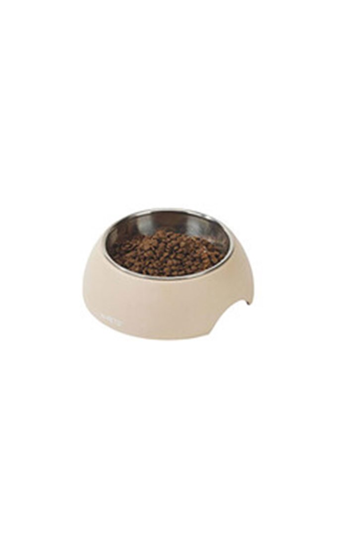 M-Pets Mama ve Su Kabı Bej Eco Bamboo 600 Ml görsel 5
