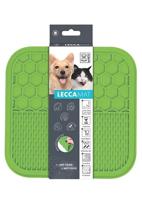 M-Pets Lecca Yavaş Beslenme Ödül Matı Yeşil (L)