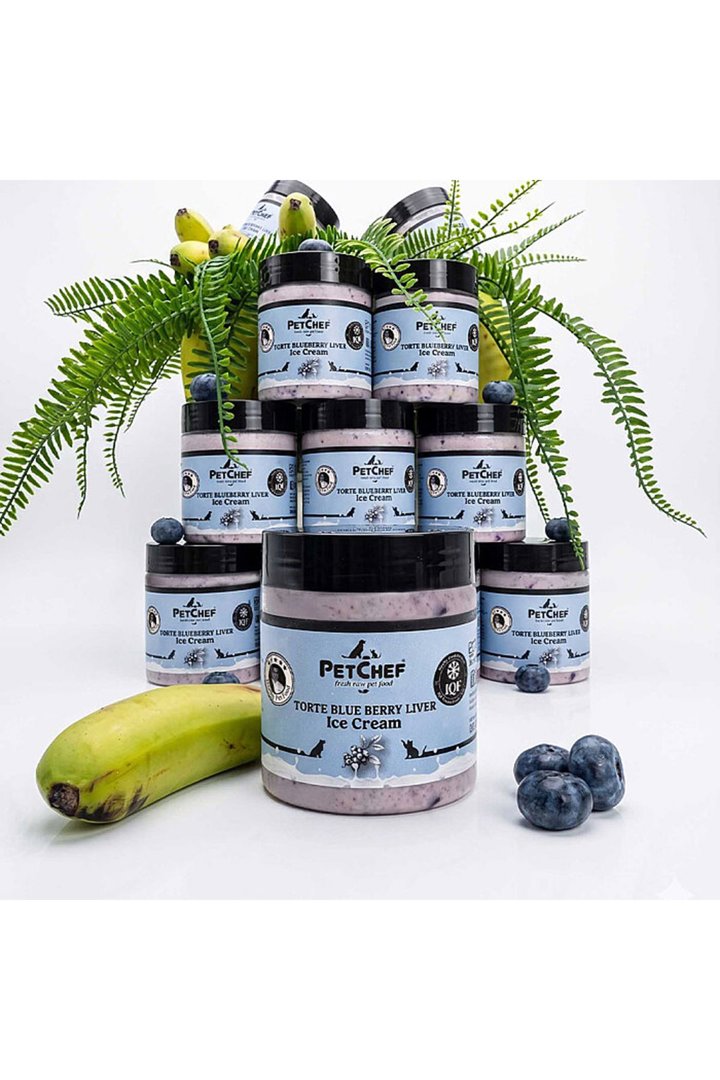 Petchef Dondurma Yaban Mersini Ve Ciğerli 180 G görsel 2
