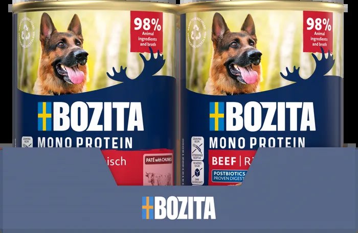 Bozita Köpek Yaş Maması Sığır Etli Ezme 400 G görsel 2