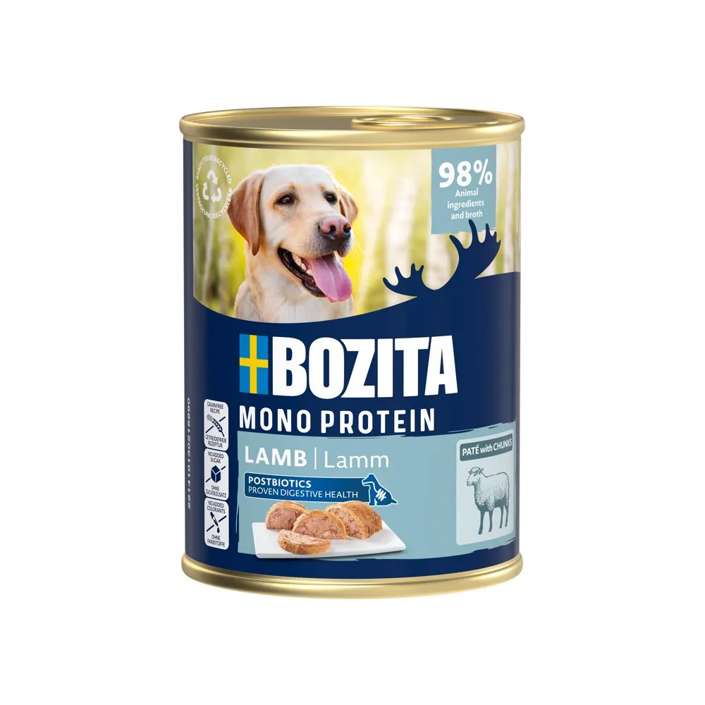 Bozita Köpek Yaş Maması Kuzu Etli Ezme 400 G