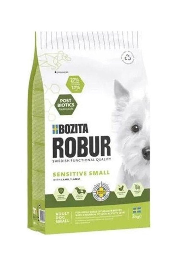 Bozita Köpek Maması Robur Kuzulu Küçük Irk 3 Kg