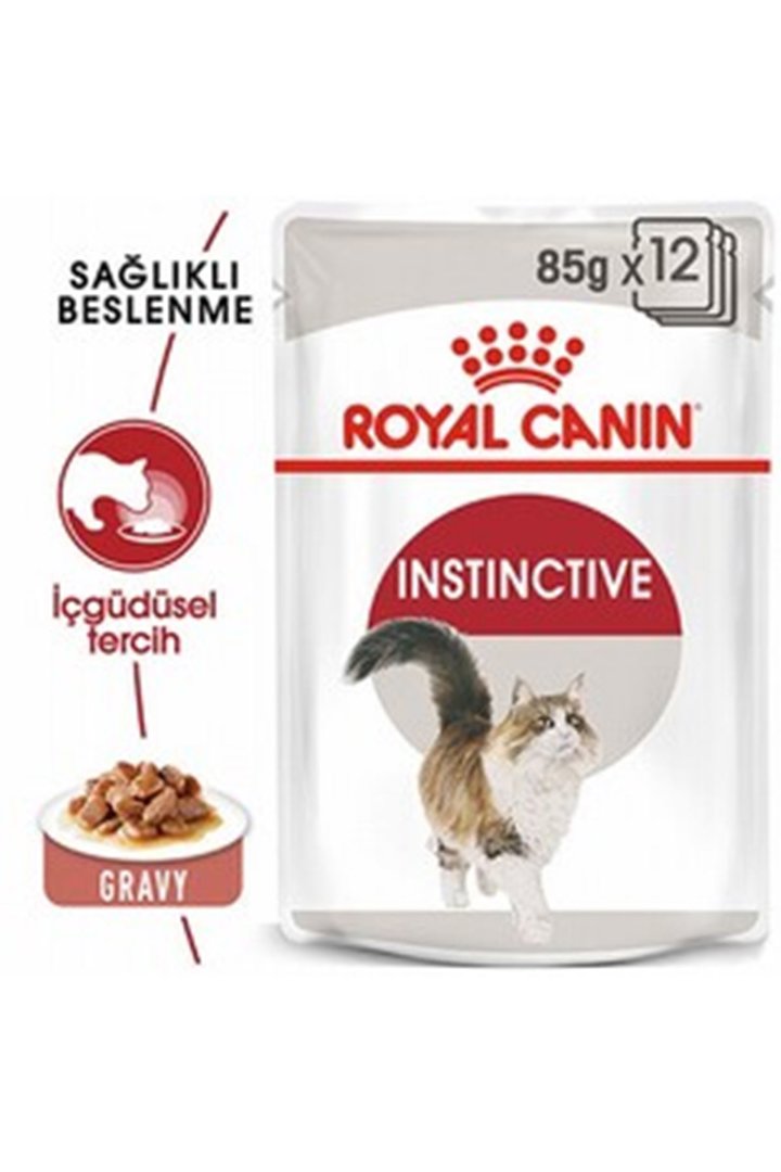 Royal Canin Kedi Yaş Maması Instinctive Gravy 85 G görsel 6