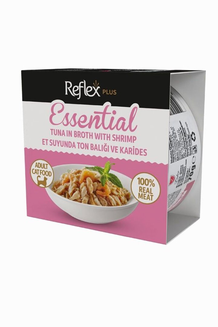Reflex Plus Kedi Yaş Maması Ton Balığı Karides 70G görsel 2