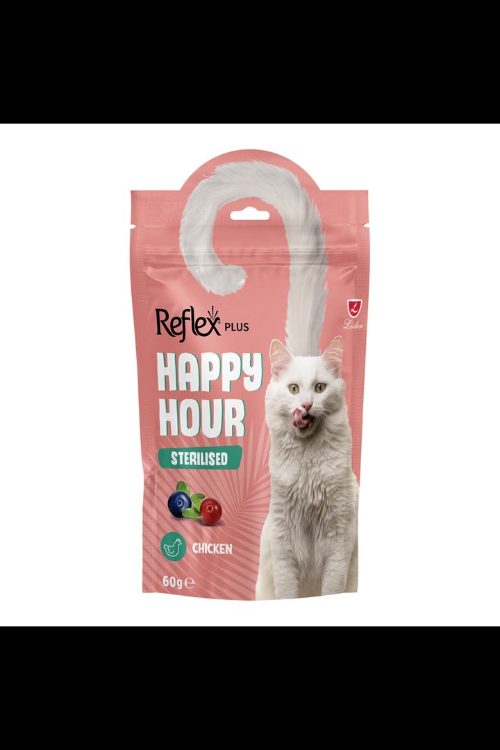 Reflex Happy Hour Kedi Ödül Maması Kısır Kedi 60 G