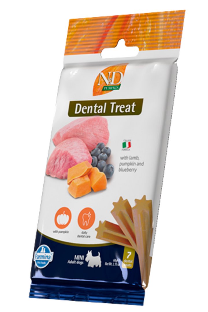 N&D Köpek Ödül Maması Küçük Irk Kuzu, Balkabak 60G