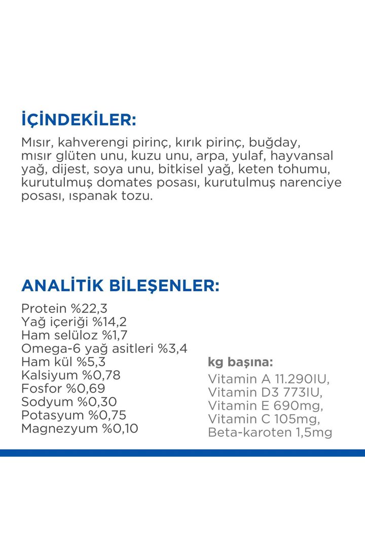 Hill's Köpek Maması M. Irk K. ve Pirinç 1,5 Kg görsel 7