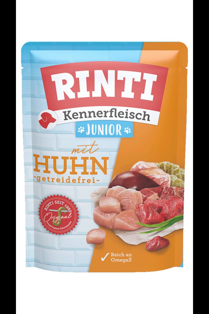 Rinti Yavru Köpek Yaş Maması Tavuklu 400 G