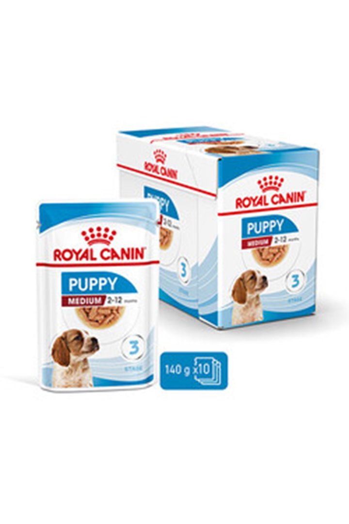 Royal Canin Yavru Köpek Yaş Maması Orta Irk 140 G görsel 7
