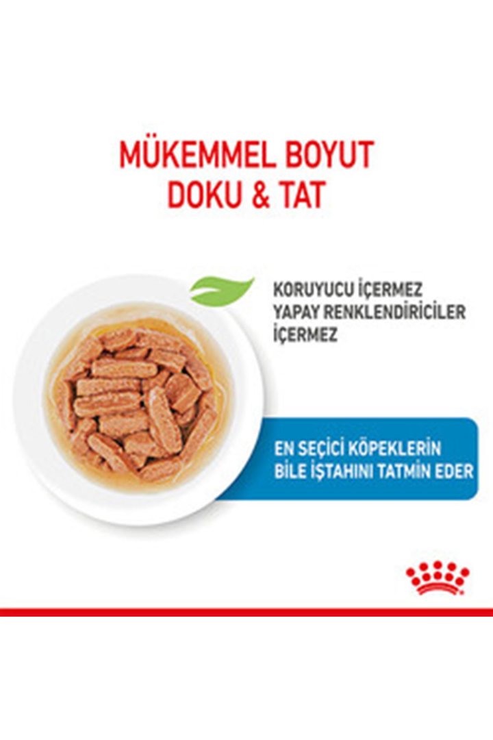 Royal Canin Yavru Köpek Yaş Maması Orta Irk 140 G görsel 8