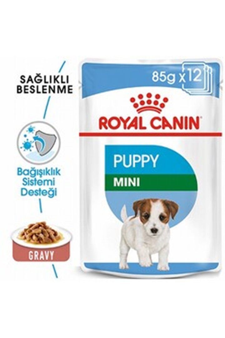 Royal Canin Yavru Köpek Yaş Maması Mini Irk 85 G görsel 7
