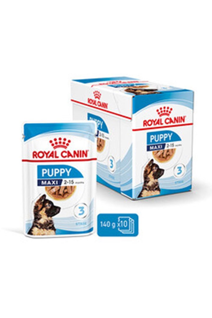 Royal Canin Yavru Köpek Yaş Maması Maxi 140 G görsel 2