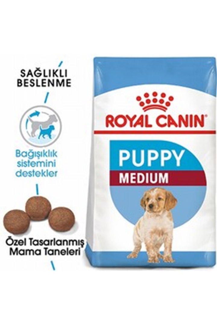 Royal Canin Yavru Köpek Maması Orta Irk 4 Kg görsel 2
