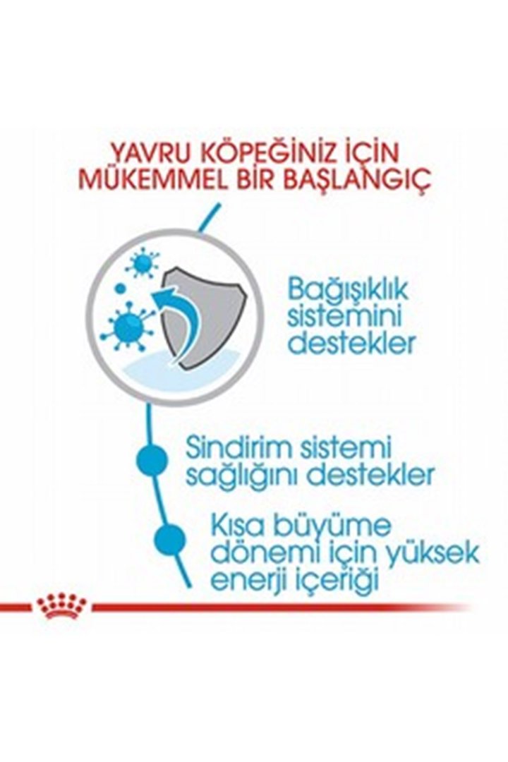 Royal Canin Yavru Köpek Maması Orta Irk 4 Kg görsel 4