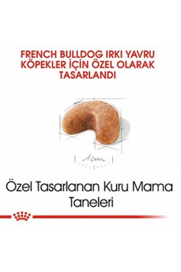 Royal Canin Yavru Köpek Maması Fransız Bulldog 3Kg görsel 7