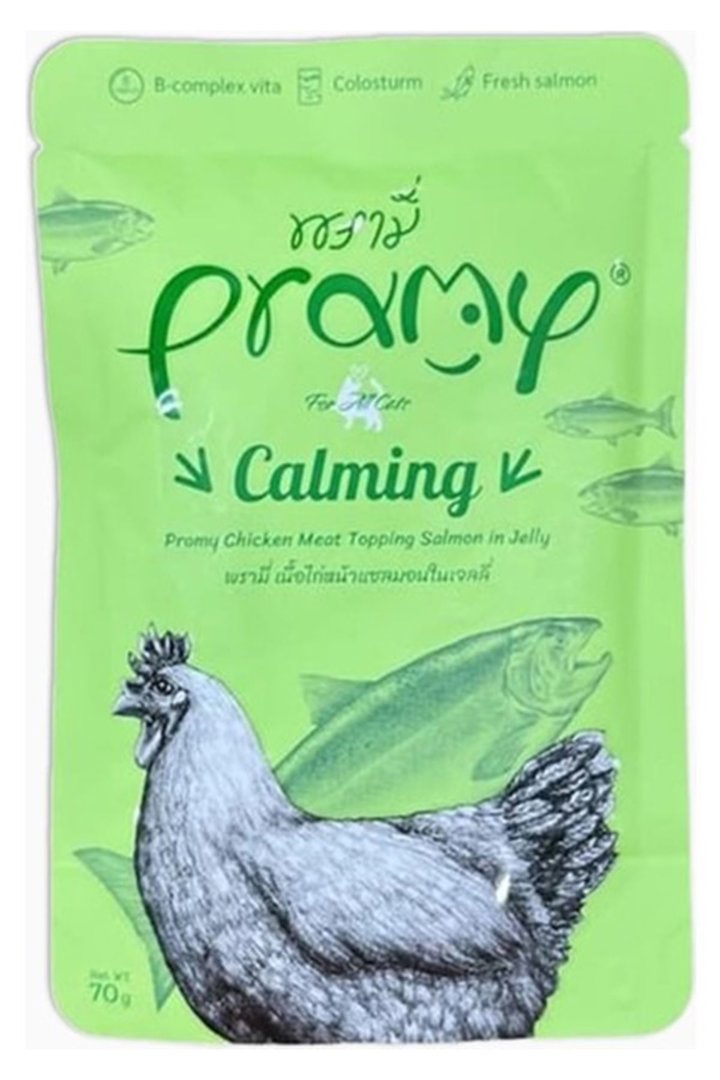 Pramy Kısır Kedi Maması Somonlu Ve Tavuklu 70 G