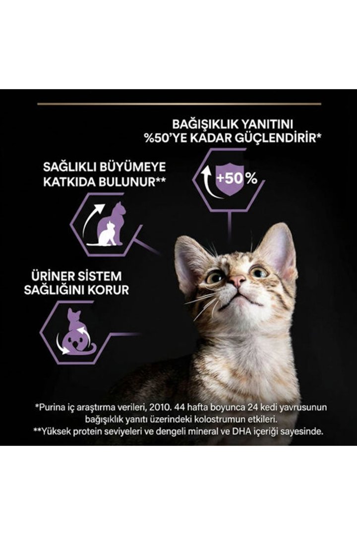 Proplan Yavru Kedi Maması Tavuklu 400 G görsel 3