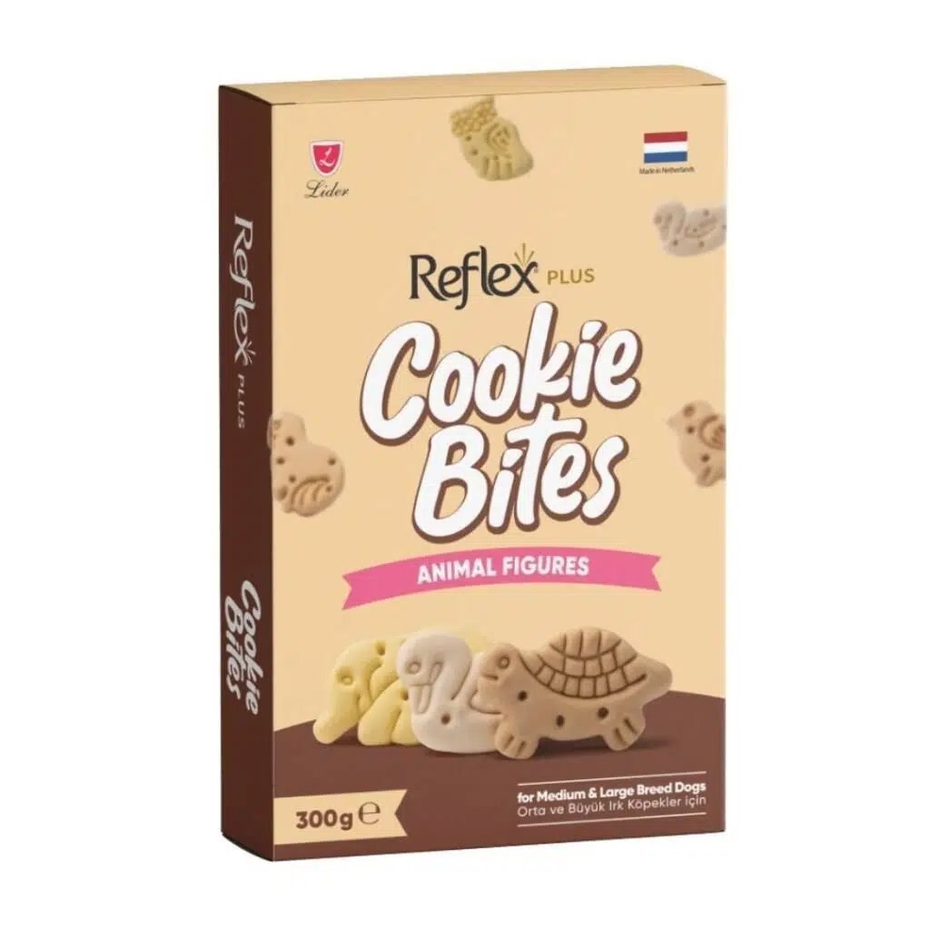 Reflex Plus Köpek Ödül Maması Cookie Figürlü 300 G görsel 3
