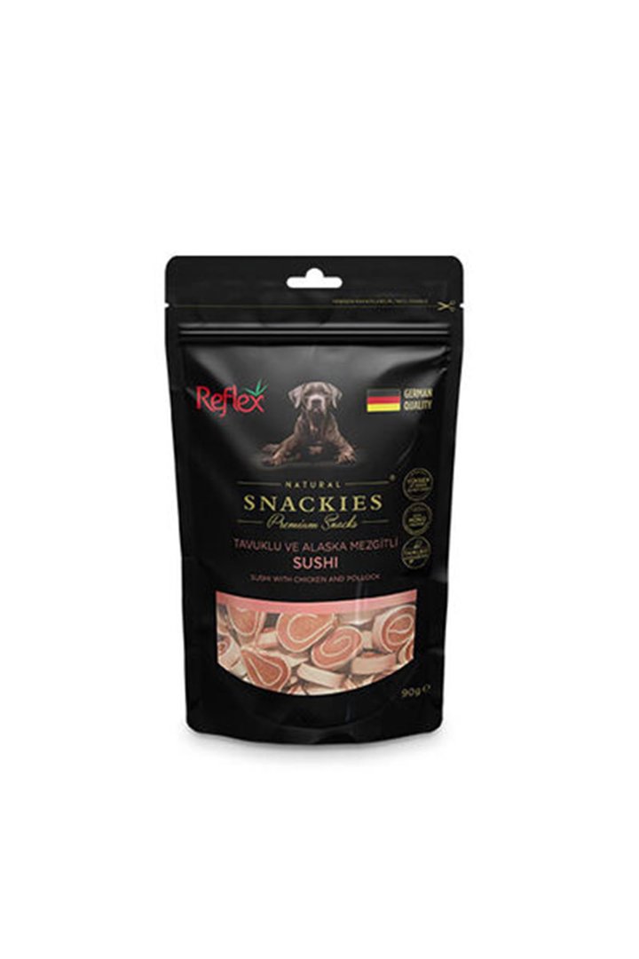 Reflex Köpek Ödül Tavuk, Alaska Mezgitli Sushi 90G