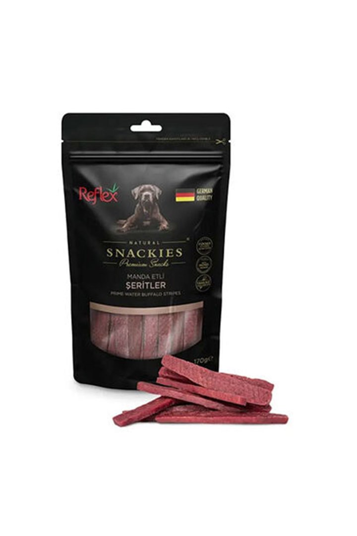 Reflex Köpek Ödül Manda Etli Şerit Snackies 170 G