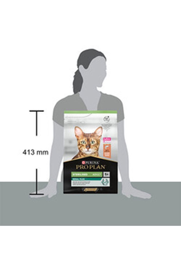 Proplan Kısır Kedi Maması Somonlu 3 Kg görsel 5
