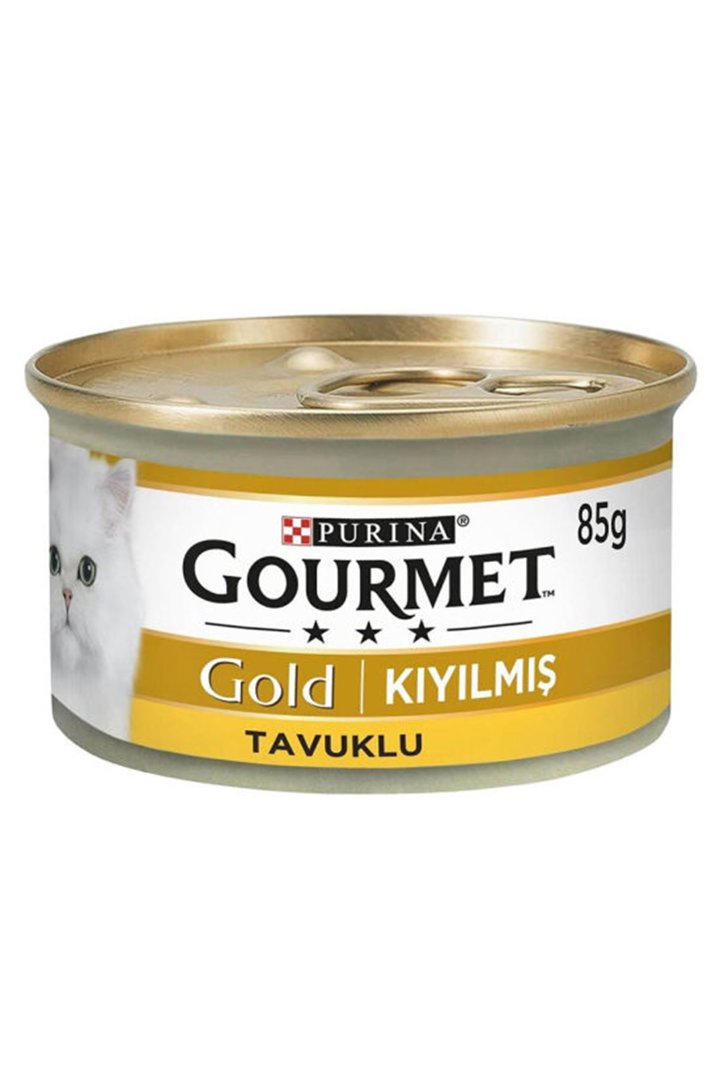 Gourmet Gold Kedi Yaş Maması Kıyılmış Tavuklu 85 G görsel 2