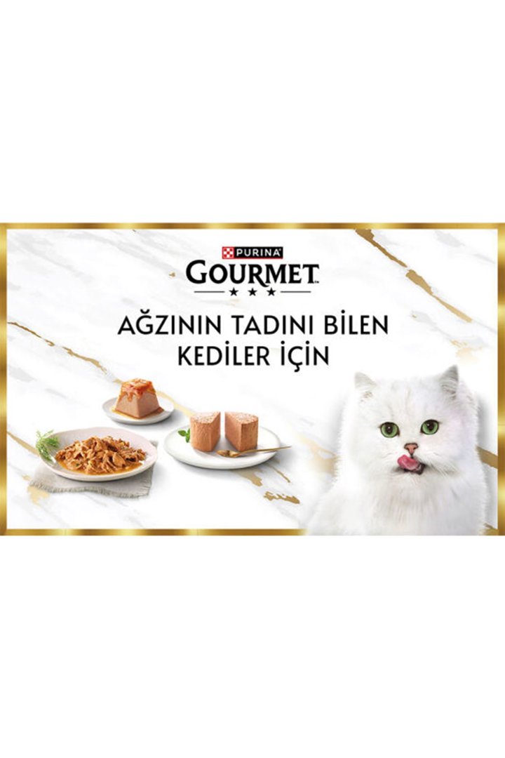 Gourmet Gold Kedi Yaş Maması Kıyılmış Tavuklu 85 G görsel 6