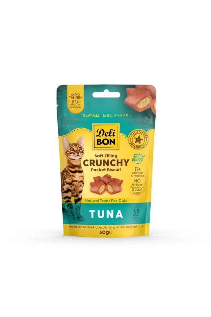 Delibon Kedi Ödül Maması Bisküvi Ton Balıklı 60 G