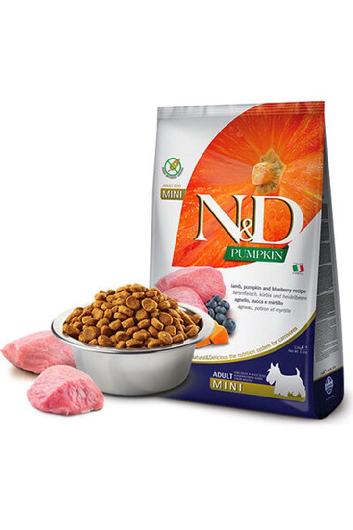 N&D Köpek Maması Kuzu,Balkabak, Yaban Mersini 7Kg