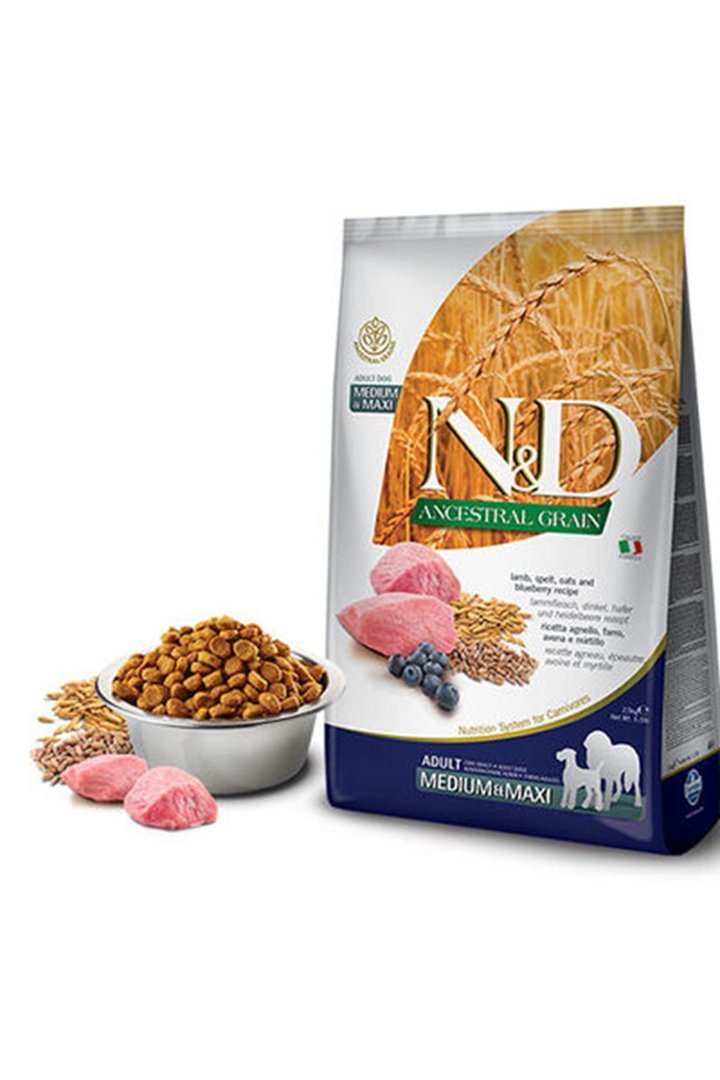 N&D Köpek Maması Kuzulu Yaban Mersini 12 Kg