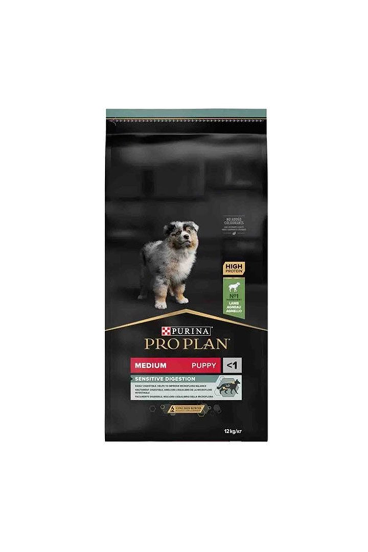 Proplan Yavru Köpek Mama Orta Irk Kuzu,Pirinç 12Kg