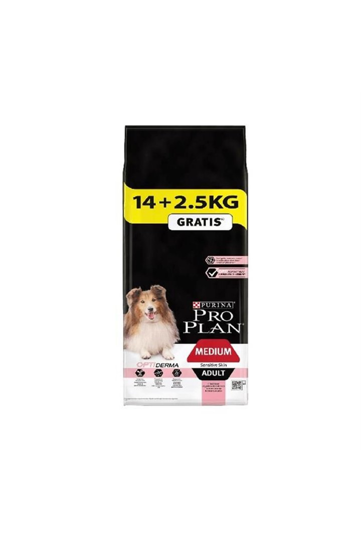 Proplan Köpek Maması Orta Irk Somonlu 14 Kg+2.5 Kg görsel 2