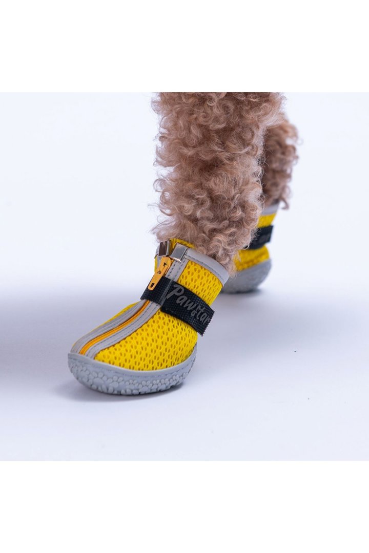 Pawstar Köpek Ayakkabısı Sarı Airmesh No:5 görsel 3