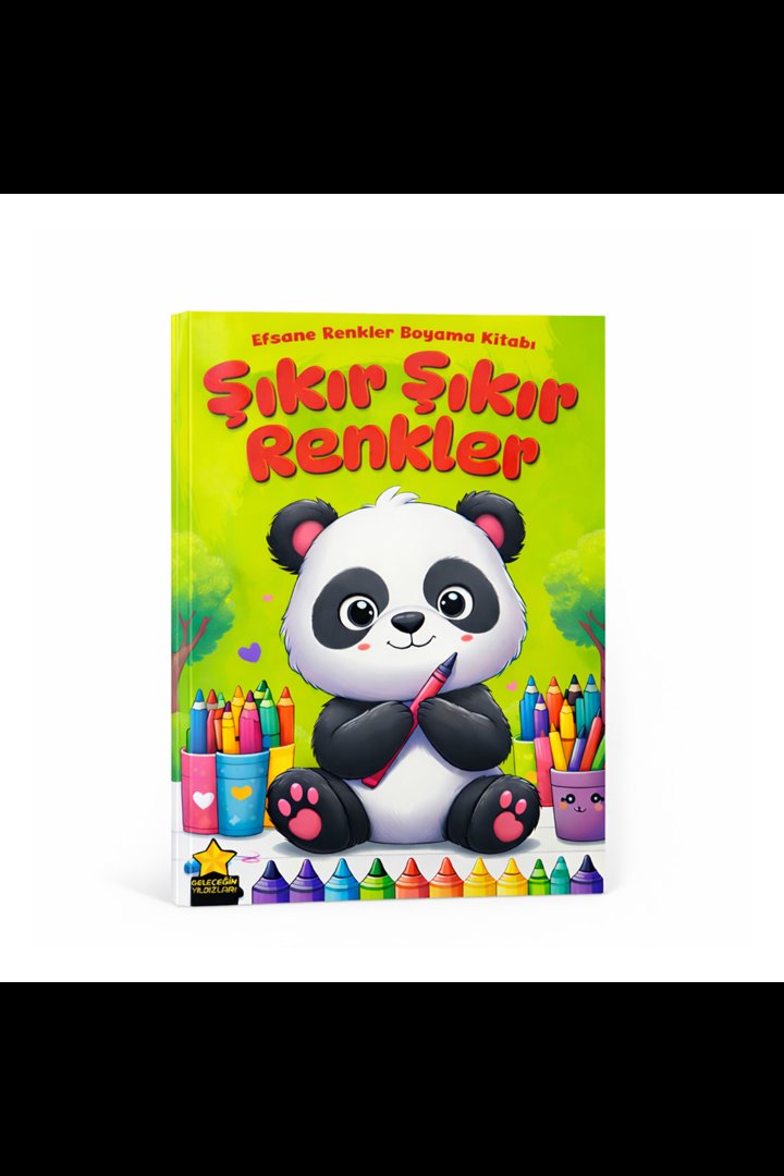 Efsane Renkler Boyama Kitabı