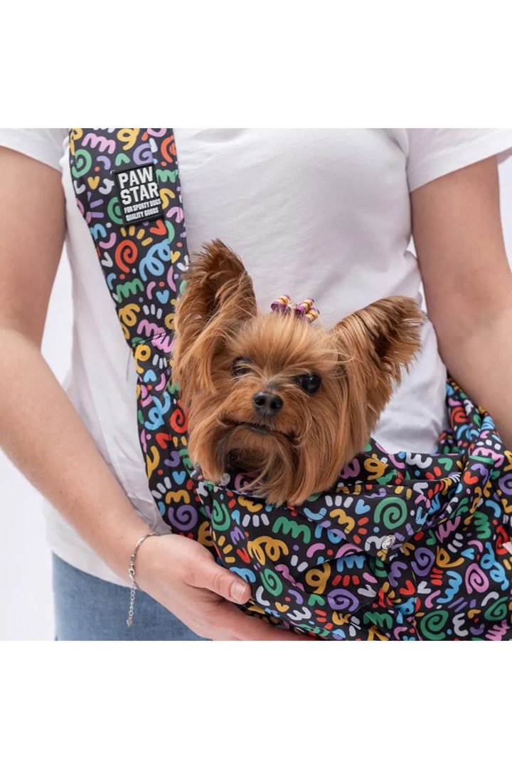Pawstar Çapraz Vücut Çantası Desenli görsel 3