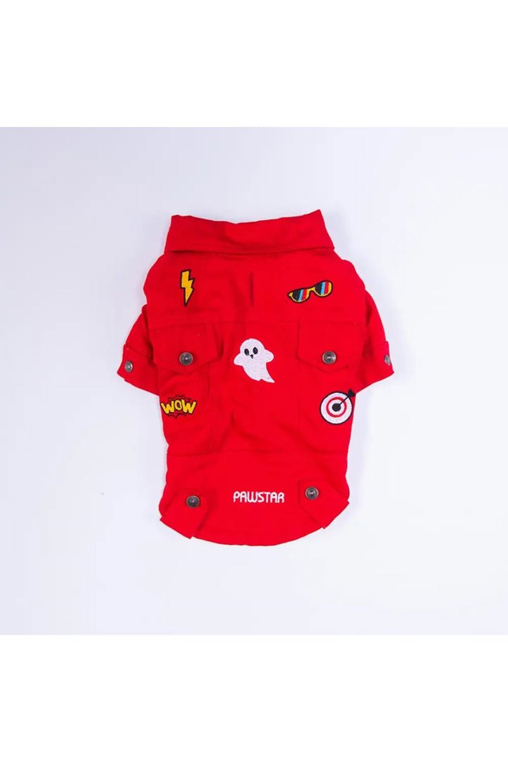 Pawstar Ceket Cancun Pop Kırmızı (XL) görsel 6