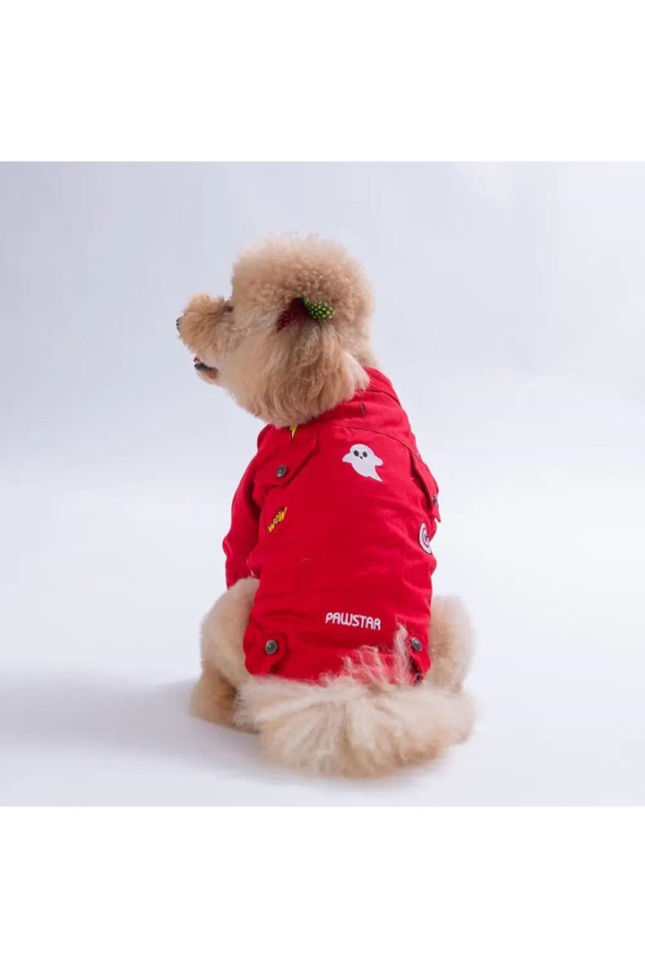 Pawstar Ceket Cancun Pop Kırmızı (2XL) görsel 7