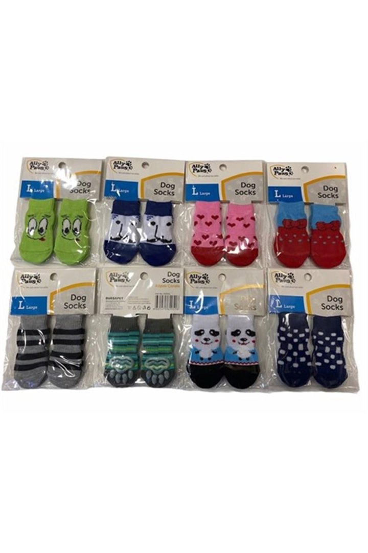 All Paws Köpek Çorap Kaymaz Tabanlı 4'Lü (S)
