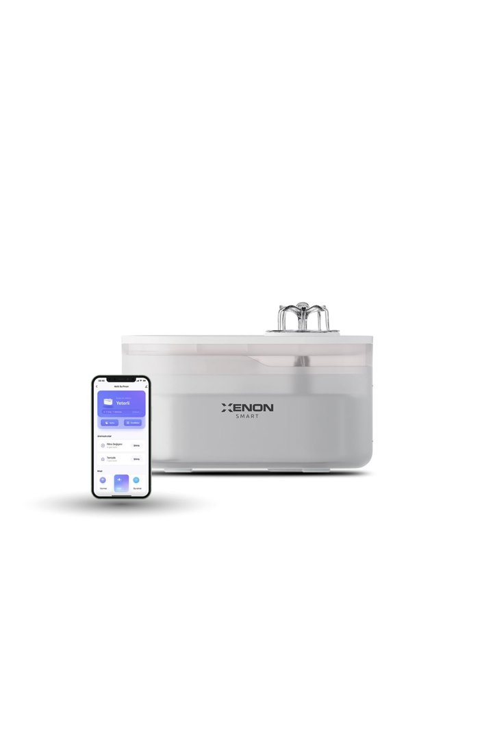 Xenon Akıllı Su Çeşmesi Şeffaf görsel 3