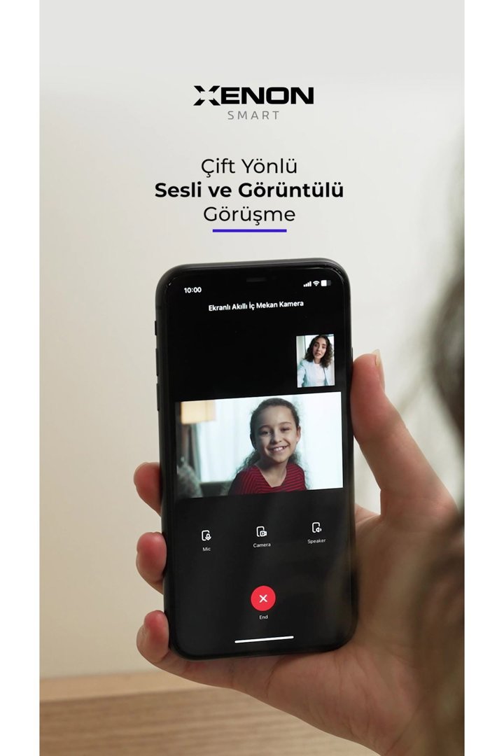 Xenon Ekranlı Akıllı İç Mekan Kamerası görsel 6