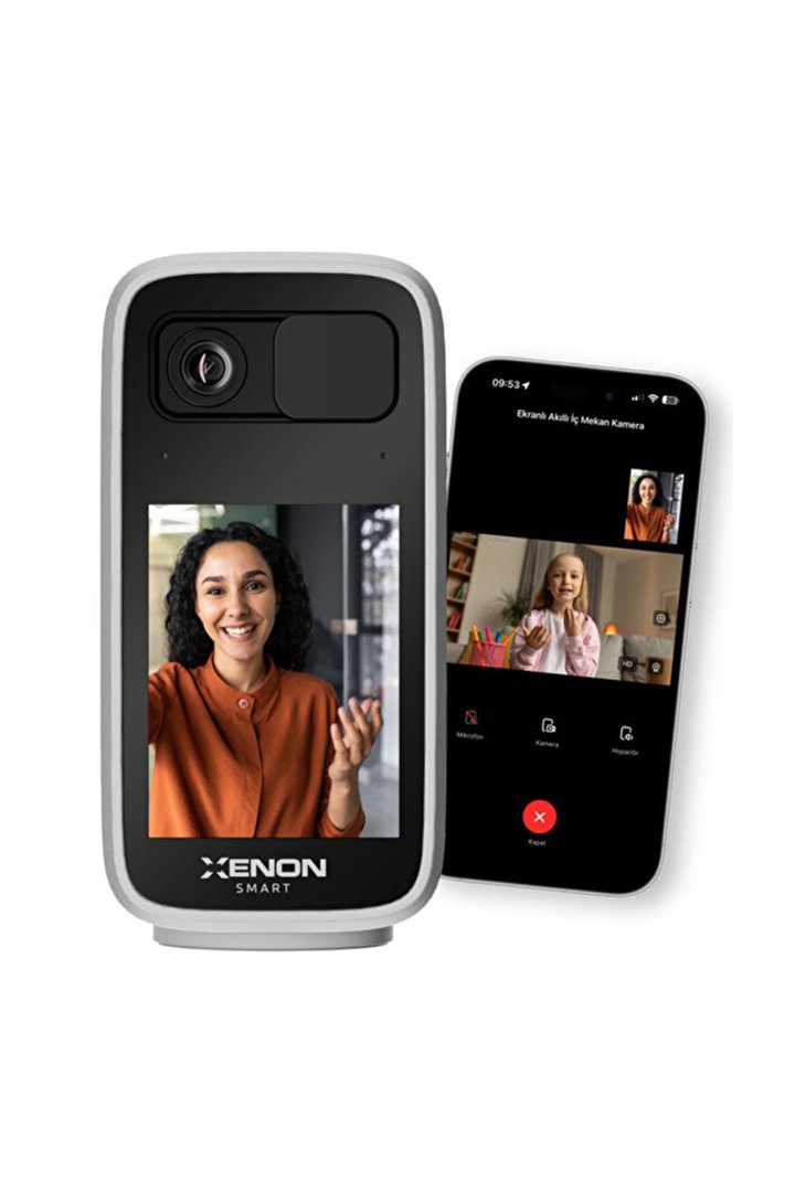 Xenon Ekranlı Akıllı İç Mekan Kamerası