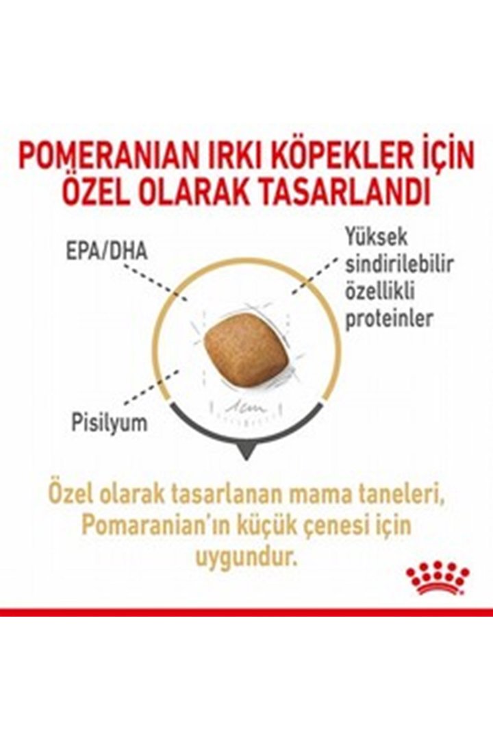 Royal Canin Köpek Maması Pomeranian 1.5 Kg görsel 6