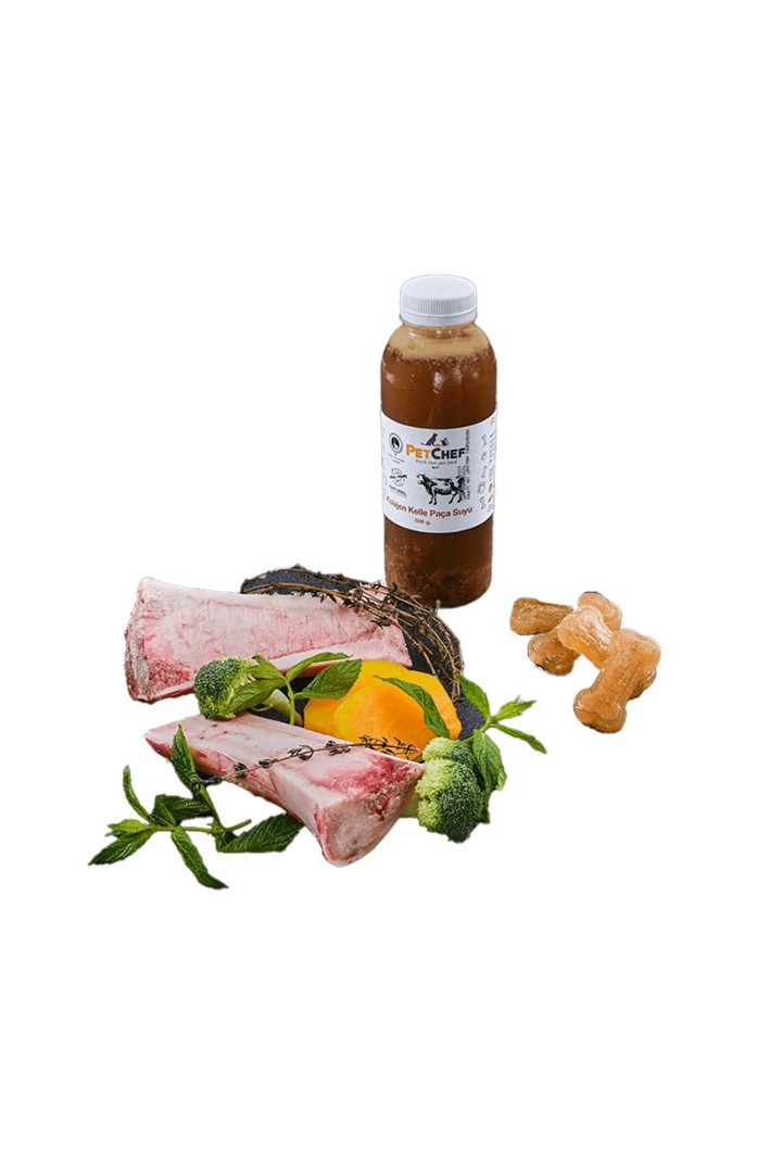 Petchef Köpek Maması Kelle Paça Suyu 500 G