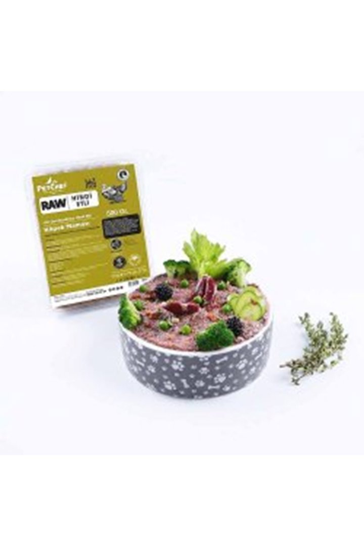 Petchef Köpek Mama Raw Hindi Boyun 750 G görsel 2