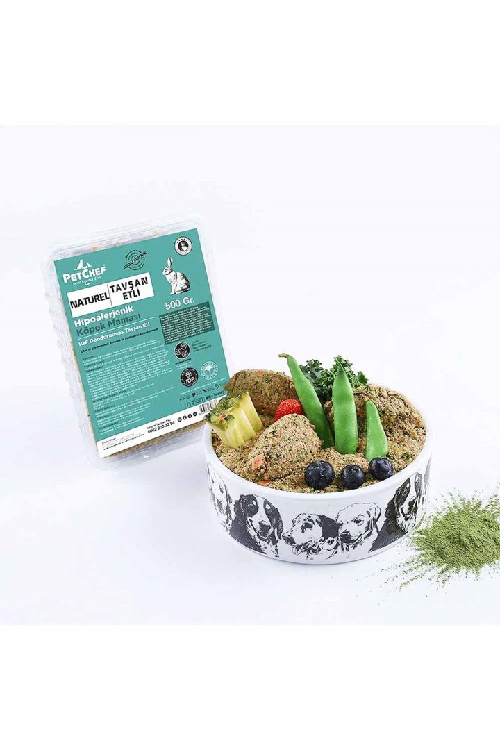 Petchef Köpek Mama Küçük Irk Tavşan Etli 500 G görsel 3