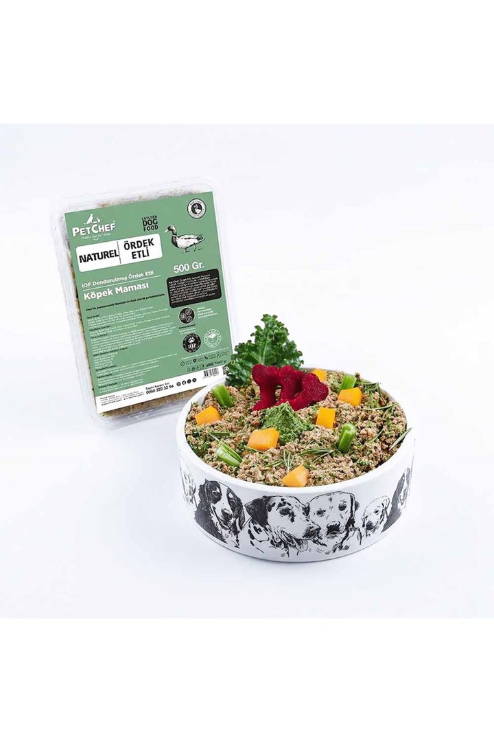 Petchef Köpek Mama Küçük Irk Ördek Etli 500 G görsel 3