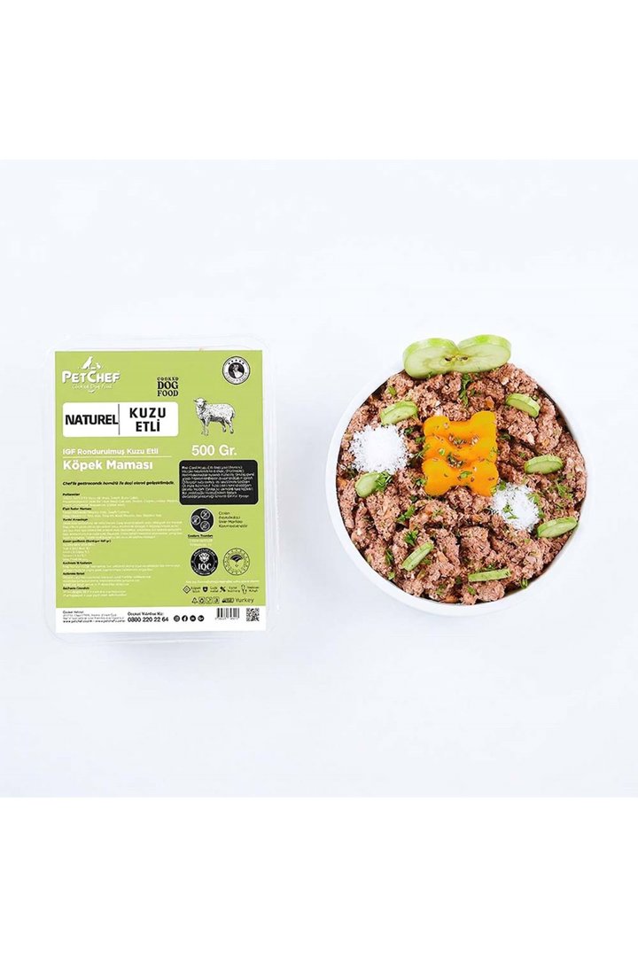 Petchef Köpek Mama Küçük Irk Naturel Kuzu Etli 500