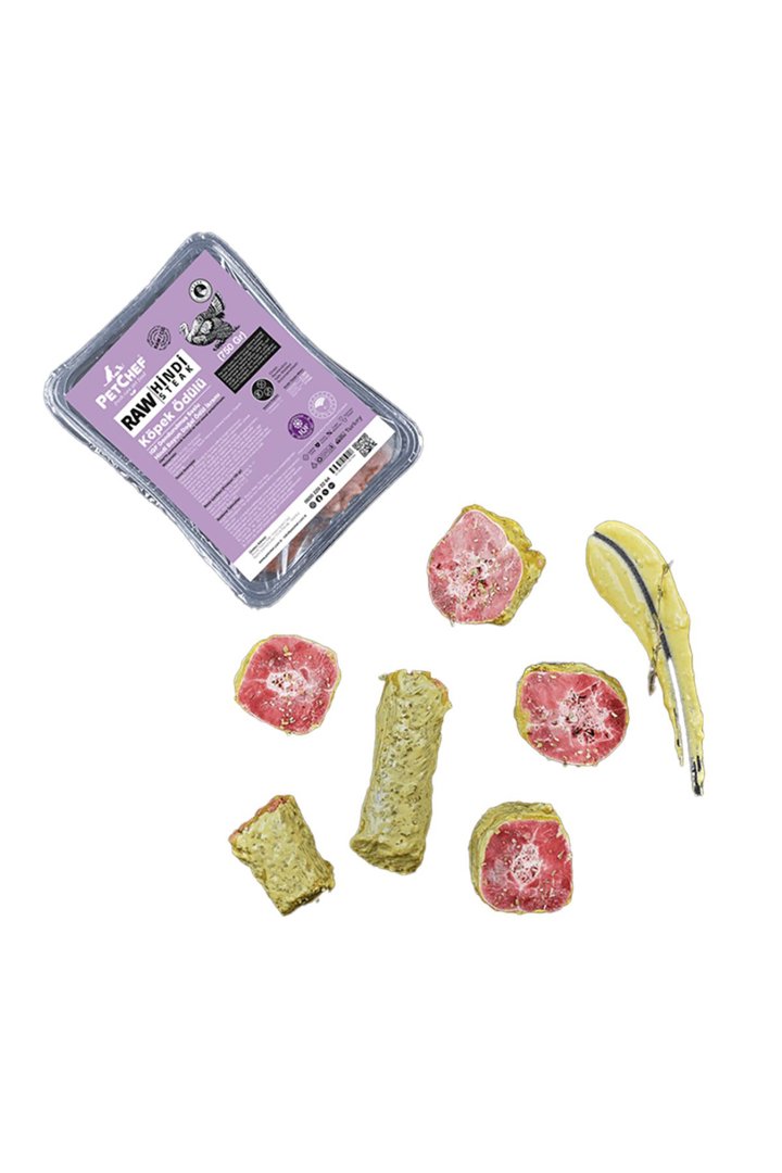 Petchef Köpek Mama Hindi Boyun Steak 750 G görsel 2